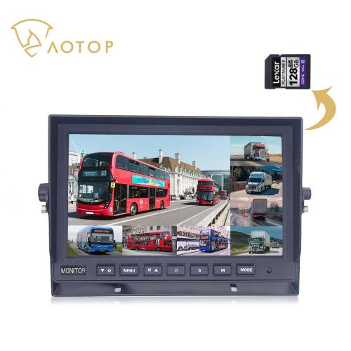 10.1 inch 8CH AHD Monitor Built in DVR